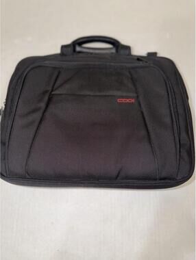 CODI Computer & Laptop Bag with Shoulder Strap Carry On 3 Compartment Leather